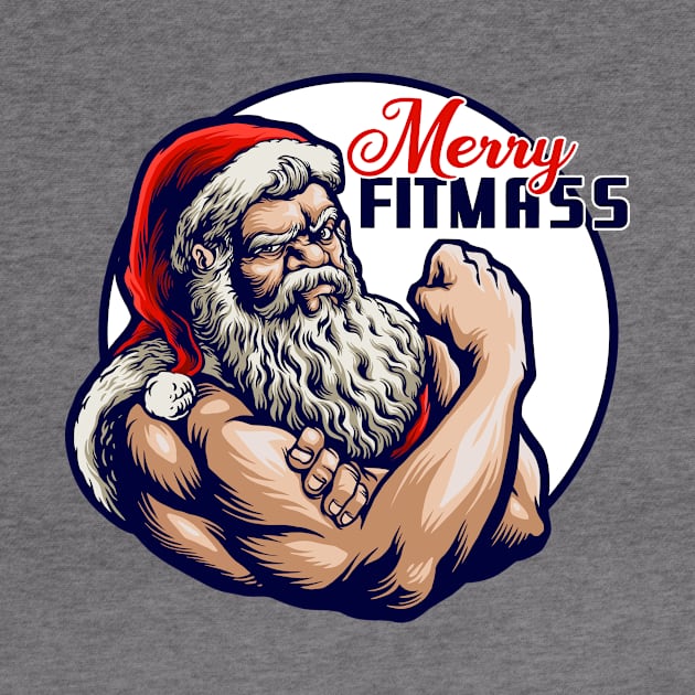 Strong Santa - Merry Fitmass by Acid_rain